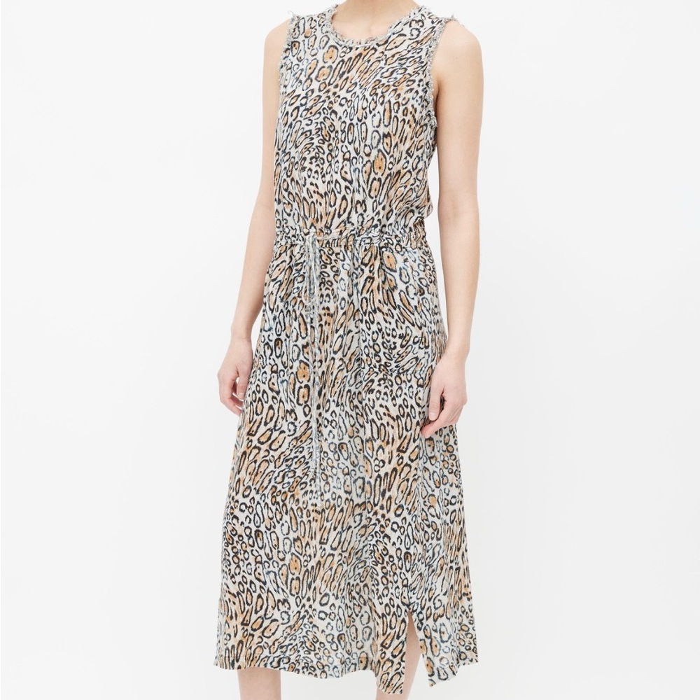 Raquel Allegra Leopard Print Dress - Picture 2 of 9